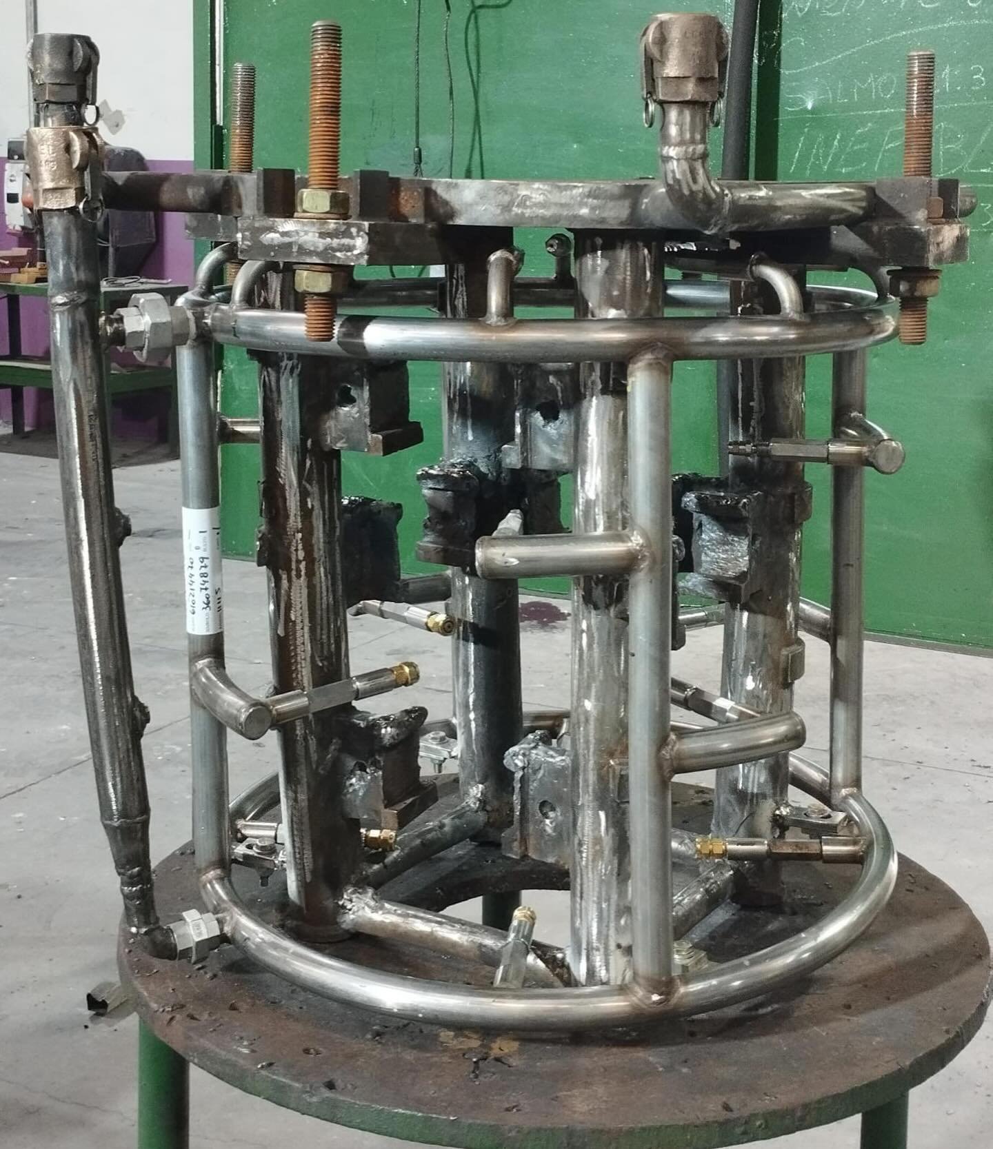 Fotografía del proyecto Barral enfriador AISI 310 realizado por DYV Servicios SRL
