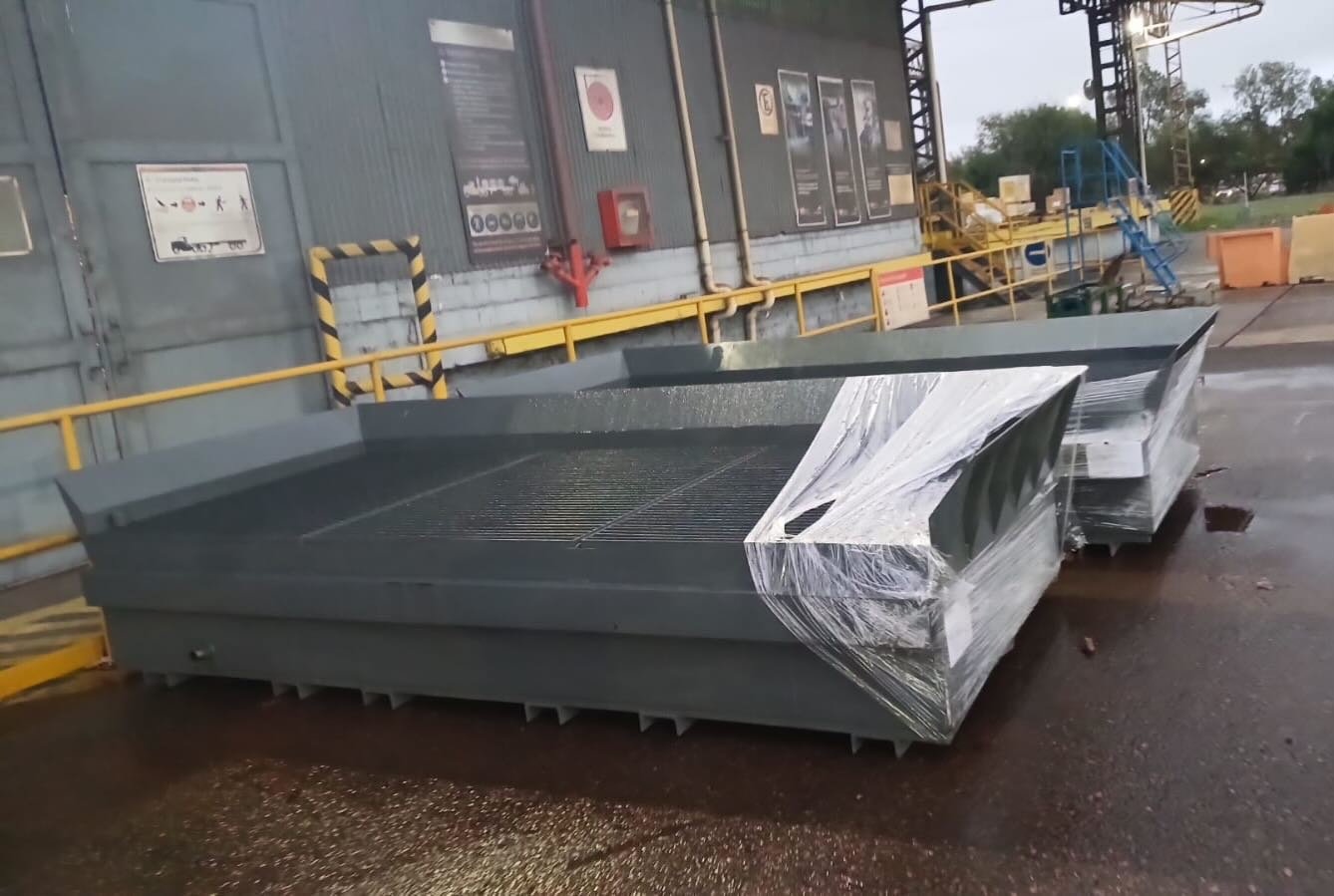 Fotografía del proyecto Contenedores antiderrames realizado por DYV Servicios SRL