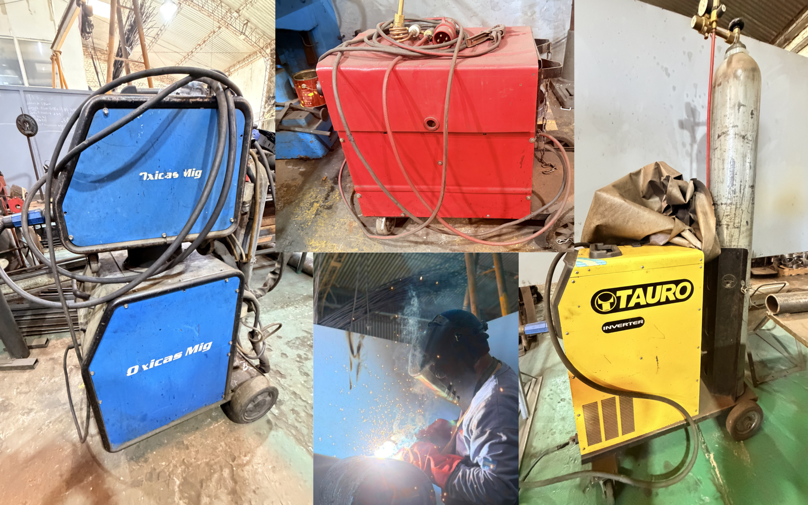 Soldadoras industriales de DYV Servicios SRL